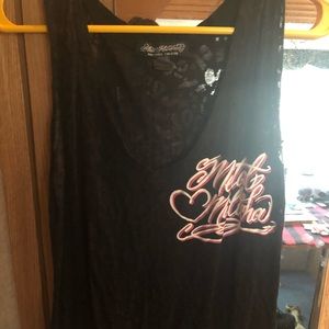 Women’s Metal Mulisha lace top